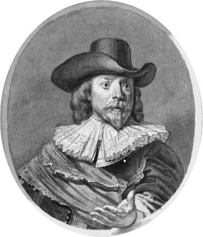 Portrait of Frans Banning Cocq by Hendrik Pothoven